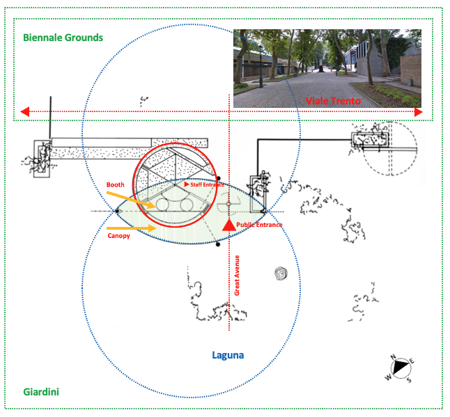 Image 4: Google Images -site strategy. Note: this plan was researched after a study based on my photographic survey, which revealed a similar strategy to the one drawn here. See below sketches (image 10-12).